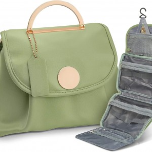 Customize Beauty Case Waterproof Hanging Travel Toiletry Organizer Makeup Bag for Women