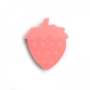 New Strawberry Makeup Sponge 10Pcs Powder Puff Set Soft Quality Non Latex Beauty Tools