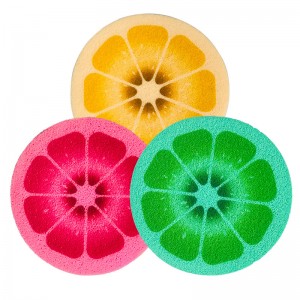 Wholesale Compress Sponge Reusable Face Wash Clean Facial Cleansing Sponge Makeup Remover Pads