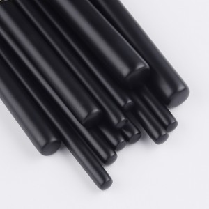 Custom Classical Black Make up Brushes 12pcs High Quality Synthetic Hair Foundation Powder Eyebrow Makeup Brush Sets