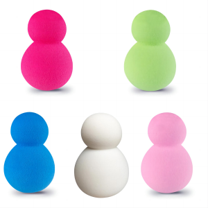 Wholesale Quality Christmas Theme Make up Sponges Latex Free Vegan Blending Beauty Sponge