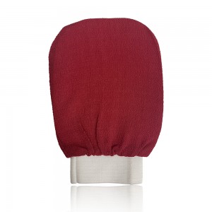 Portable Exfoliating Mitt for Shower and Peelings Body Exfoliating Scrub Moroccan Glove for Hammam Bath