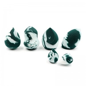 YRSOOPRISA Beauty Makeup Sponge Blender Soft Non Latex Green Foundation Blending Sponges