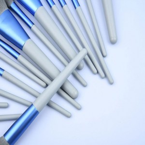 15pcs Professional Beauty Tools Soft Synthetic Hair Kabuki Concealer Eyeshadow Makeup Brushes Custom Logo