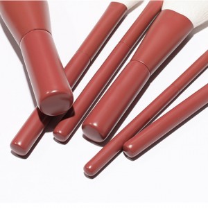 Factory Customize Beauty Tools Premium Synthetic Hair Powder Eyeshadow Mini Makeup Brush Set