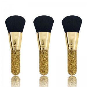 Private label Synthetic hair Fluffy Tapered Powder brush High Quality kabuki make up brush