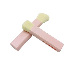 Custom logo Retractable Blush brush