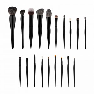 Custom logo 19 pieces Cruelty free Face makeup brush set