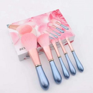 5pcs new design makeup brush set mini travel brush