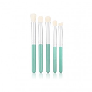 Cosmetics Beauty Tool Synthetic Hair 8PCS Spring green Color Makeup Brush Set with brush bag
