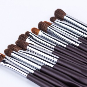 12pcs pony hair Eye makeup Eyeshadow eye blending brushes