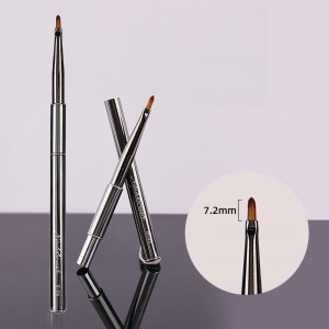 High Quality 15Pcs Nail Brush Set Metal Handle Painting UV Gel Liner Acrylic Nail Brushes