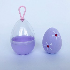 New Easter Colorful Beauty Egg Soft Powder Puff Vegan Latex Free Foundation Makeup Sponge