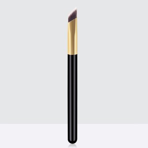 New Multifunctional Single Makeup Brush Square Ferrule Angled Eyebrow Hairline Brush