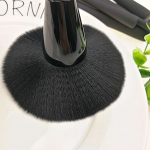 9pcs Private laebl rubber oil handle makeup brush set manufacturer