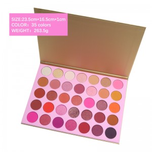 35 Colors Eyeshadows Waterproof Long-lasting High Pigment Diamond Shimmer Makeup Glitter Eyeshadow
