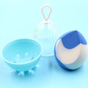 Best Sell Makeup Sponge Private Label Cosmetic Puff Non Latex Beauty Blender with Holder