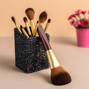 Customize Professional Cosmetic Brush Set 8Pcs Premium Soft Vegan Hair Travel Makeup Brushes