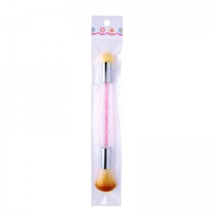 Customize Double Sides Single Brush Soft Synthetic Eyeshadow blending Sponge Brush