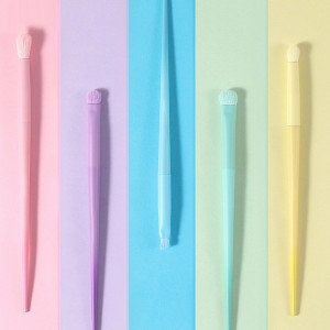 Factory Custom 17 Pcs Colourful Makeup Brush Set Premium Synthetic Kabuki Foundation Blending Brushes Tools