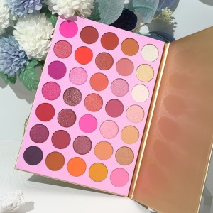 35 Colors Eyeshadows Waterproof Long-lasting High Pigment Diamond Shimmer Makeup Glitter Eyeshadow