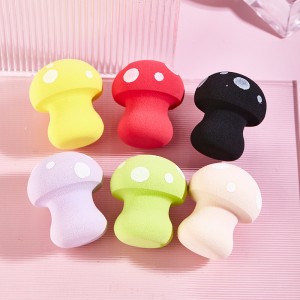 Mushroom Makeup Sponge Puff Soft Latex free BB Cream Foundation Blender Sponge with Coffee Cup