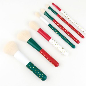 2023 New Make up brushes Christmas Beauty Gift Vegan Hair Powder Eyeshadow Cosmetic Brush Set