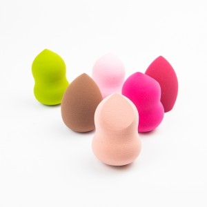 China Supplier Wholesale Latex free Cosmetic Power Puff Foundation Puff Makeup Sponge
