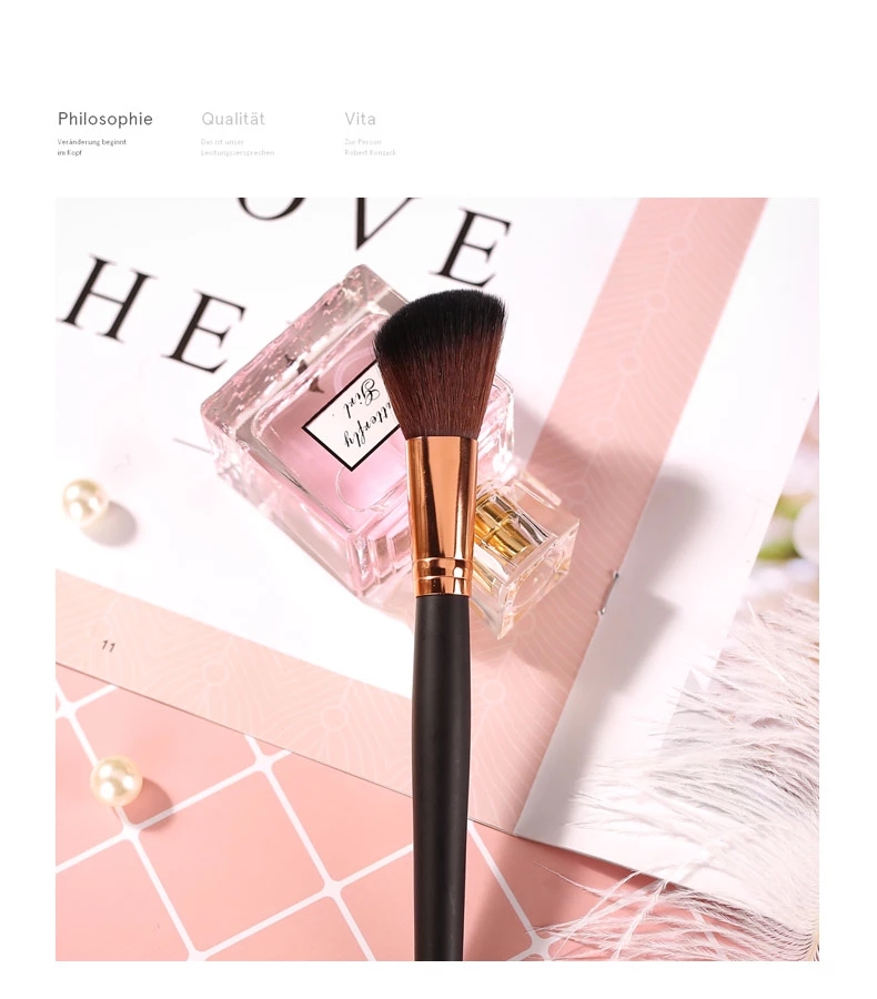 high quality angled contour brush