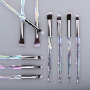 Private label 10 pcs Eye makeup brushes set