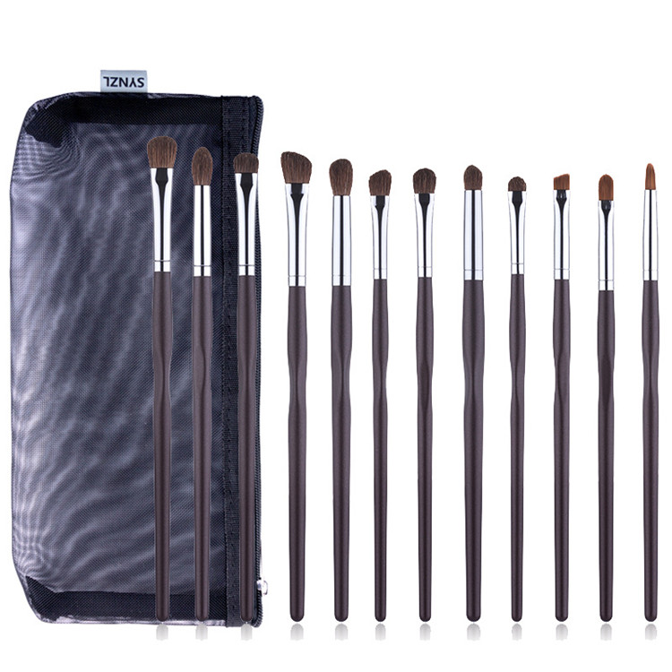 horse hair eye brushes set