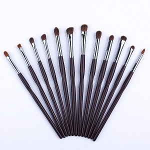 12pcs pony hair Eye makeup Eyeshadow eye blending brushes