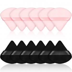 Supper Soft Powder Puff Face Triangle Makeup Puff for Loose Powder Soft Body Cosmetic Tools