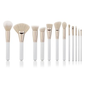 9pcs Classic black makeup brush set with private label