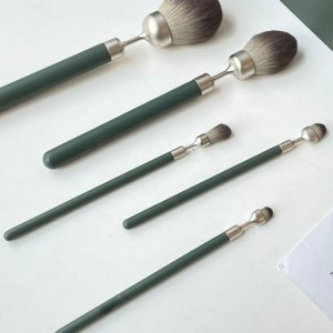 Hot Selling Professional Makeup Brush with 5pcs Synthetic Foundation Powder Concealer Makeup Brush Set