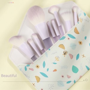 New Customize Macaroon Color Makeup Brush Set 9Pcs Premium Synthetic Hair Face Eye Lip Beauty Tools