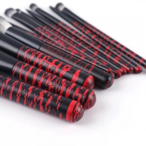 New Private Label Makeup Brush Set 12pcs Cruelty-free Kabuki Powder Eyeshadow Custom Makeup Brushes