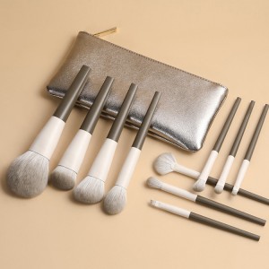 Wholesale Makeup Tools 10Pcs Professional Private Label Powder Blush Lipstick Make up Brush Set