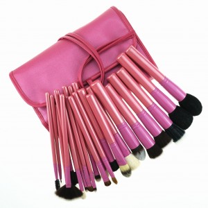 Customize Premium Makeup Brushes Manufacture 24pcs Professional Powder Foundation Eyeshadow Make up Brush Set with Cosmetics Case