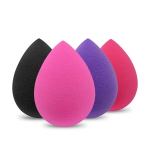 Powder Makeup Sponge Puff Wholesale Latex Free Beauty Egg Black Blender