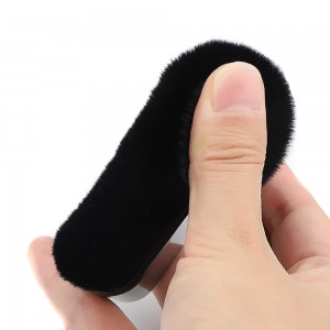 New Arrival Black Tanning Brushes Large Black Kabuki Self Tan Applicator Body Foundation Makeup Brush