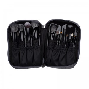 Custom logo 19 pieces Cruelty free Face makeup brush set