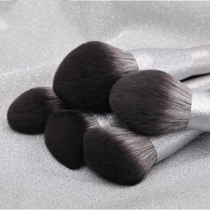 OEM Grey Color 13pcs Brush Set Nano Hair Makeup Brush Set