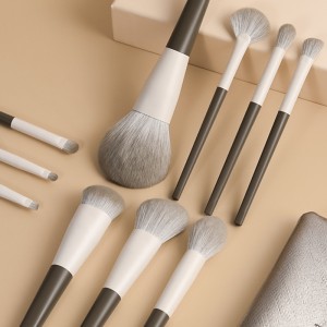 OEM 10 piece makeup brush set High quality synthetic hair makeup brush manufacturer