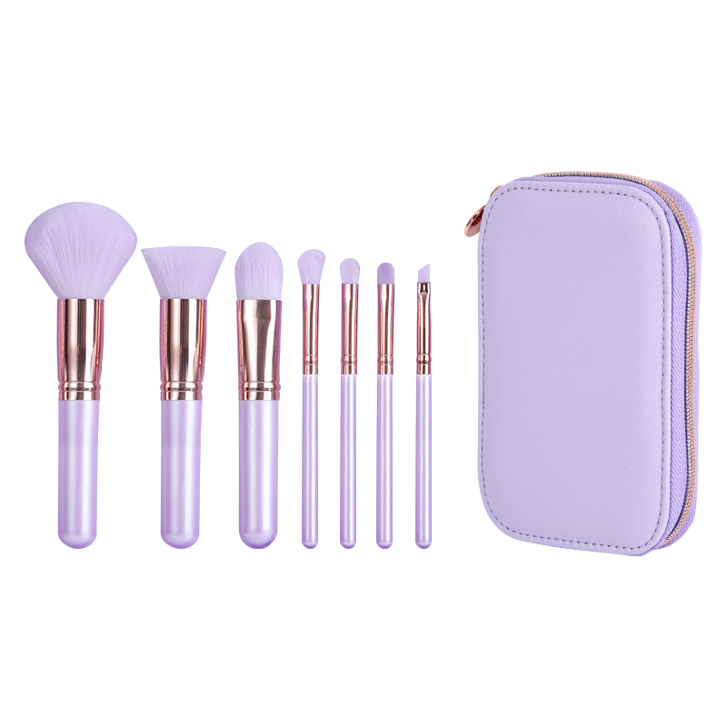 makeup brush set with bag