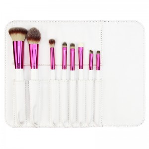 Customize New Premium Make up Brushes 8Pcs Professional Foundation Powder Eyeshadow Beauty Tools