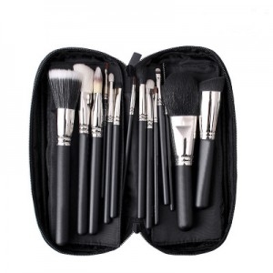 Newest hair Cosmetic Professional 14pcs Make up Brush Set Private label premium cosmetic brush