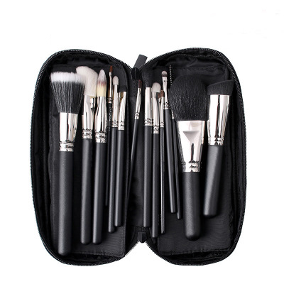 makeup brush with bag
