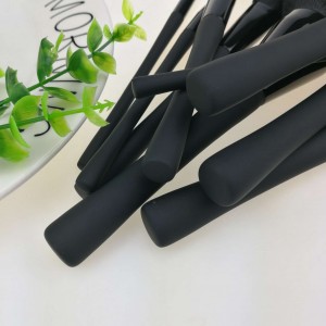 9pcs Private laebl rubber oil handle makeup brush set manufacturer