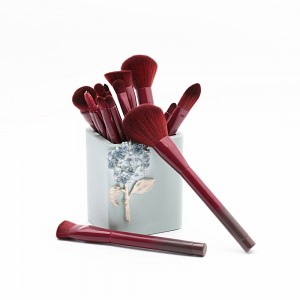 Custom brand Hot Sale 15PCS Cosmetic Makeup Brush Set with Synthetic Hair